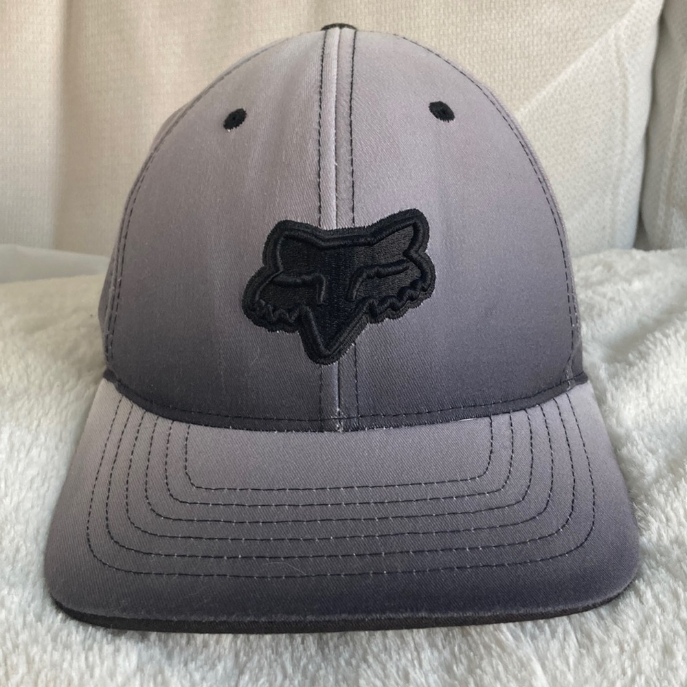 Fox Racing Hat Grey and Black